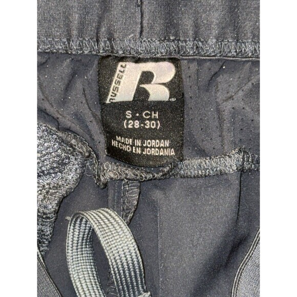 Russell Mens Size Small Grey Gym Athletic Running Workout Shorts - Picture 2 of 3